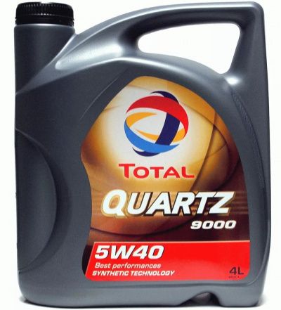 Масло моторное синтетика TOTAL Quartz 9000 5W40, 4l.