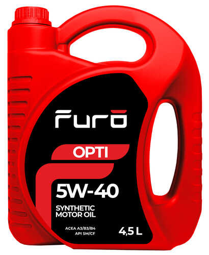 Моторное масло FURO для двигателя автомобиля.