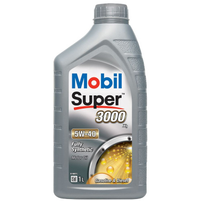1л. MOBIL Super 3000  x1  5W40