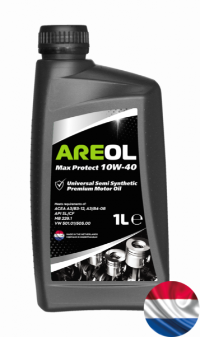 AREOL Max Protect 10W40 (1L) п/синт.