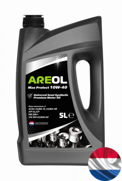 AREOL Max Protect 10W40 ,п/синт. 5 литров.