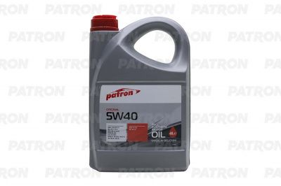Масло моторное синтетика PATRON 5W40 4L ORIGINAL