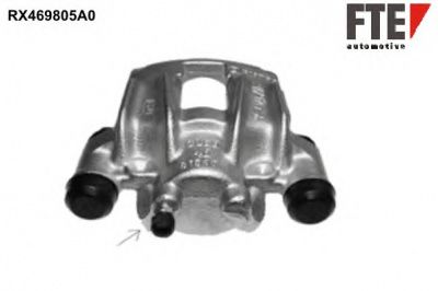Суппорт тормозной задний левый (Q18) R16 для Fiat Ducato 244  (Фиат Дукато)  244
